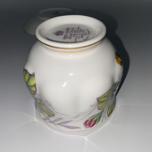 Royal Albert Flower of the Month Water Lily No. 7 Bone China Cup & Saucer Set - Picture 8 of 11